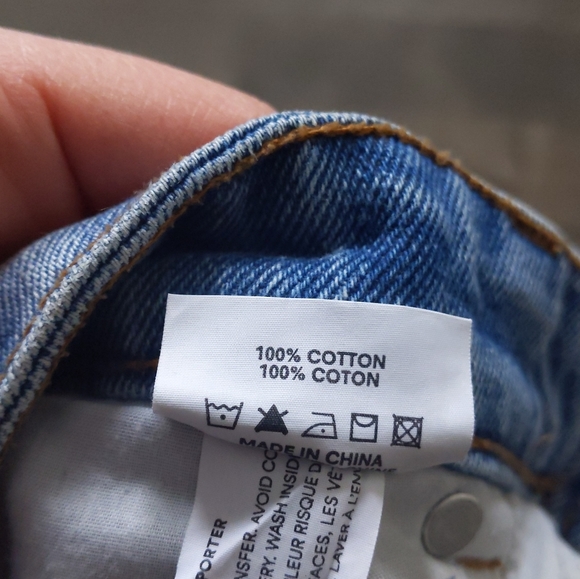 Frank and oak 100% cotton cheeky jeans - Picture 4 of 4